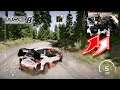 WRC 8 Toyota Yaris Rally Finland / Logitech G29