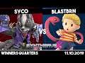 Syco (Wolf/Lucina) vs BlastBrn (Lucas) | Winners Quarters | Synthwave X #9
