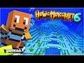 WE FOUND AN OCEAN MONUMENT AND DEFEATED THE BOSSES! (How To Minecraft S6 #14)