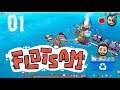 CONTRUCCION CON BASURA MARINA #01 - Flotsam -Gameplay ESPAÑOL