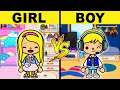 Girl Room VS Boy Room Toca Life