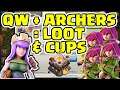 TH11 QW Archer EASY Loot & Cups Strategy - How I EASILY Raid To Upgrade My TH11 - Clash of Clans