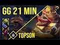 Topson - Bounty Hunter | GG 21 Min | Dota 2 Pro Players Gameplay | Spotnet Dota 2