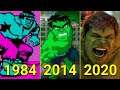 Evolution of Hulk in Games 1984-2020