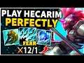 How To Play Hecarim Perfectly In *Season 11* - League of Legends