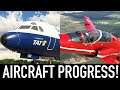 MSFS Awesome AIRCRAFT Progress | F35, E170, Hawk & MORE!