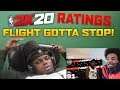 NBA 2k20 - FlightReacts Must Be STOPPED! Reacting To The Top 20 Rated Players On 2K20