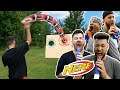 NERF RUSSIAN ROULETTE FOOTBALL TRICK SHOT CHALLENGE!!!
