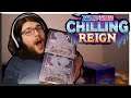 Opening both Pokemon Chilling Reign PC Exclusive Elite Trainer Box