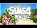 THE SIMS 4 ITA || BUILDING IN LIVE || SI VA IN CAMPEGGIO!