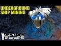 Underground Ore Ship Mining | Space Engineers | Let's Play Gameplay | E04