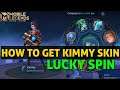 HOW TO GET KIMMY SKIN STEAM RESEARCHER LUCKY SPIN MOBILE LEGENDS
