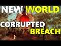 NEW WORLD MMO - Corrupted Breaches Are An EXCELLENT Way Of Levelling!