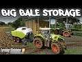 BUILDING STORAGE FOR 400+ BALES! | FARMING SIMULATOR 19