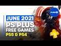 FREE PS PLUS GAMES ANNOUNCED: June 2021 | PS5, PS4 | Full PlayStation Plus Lineup