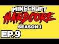 Minecraft: HARDCORE s1 Ep.9 - DISCOVERING A PILLAGER OUTPOST! WILL I SURVIVE? (Gameplay Let's Play)