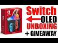 Nintendo Switch OLED Unboxing & GIVEAWAY!