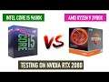 R9 3900X vs i5 9600k - RTX 2080 - Gaming Comparisons