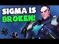 SIGMA IS ACTUALLY SO BROKEN!!! - Sigma Gameplay (Overwatch New Hero 31)
