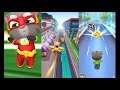 Talking tom vs Talking Hero Desh vs Running Tom - iOS Android Gameplay