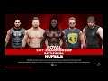 WWE 2K19 Dean Ambrose VS Breeze,R-Truth,Miz,Ali 5-Man Battle Royal Match WWE 24/7 Title