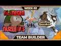 A TRICKY BUILD! - UBL S4W2 Nijmegen Nuzleafs vs Copenhagen Sawsbucks (Frosted) Teambuilder