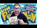 *Chilling Reign Release* FIRST Chilling Reign Pokemon Booster Box Break *BIG ANNOUNCMENT AT THE END*
