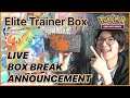 DOUBLE GACHA! BREAK ETB!! - Pengumuman Untuk Live Box Break ETB  - Pokemon TCG