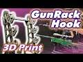 GunRack Hook 3D Print/Assembly. 전용 후크 3D 프린트.