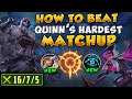 *NEW STRATEGY* TO BEAT QUINN'S HARDEST MATCHUP (ABUSE THESE RUNES) - League of Legends