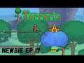 Terraria 1.4 – Defeating The King Slime  - Newbie Player Let’s Play