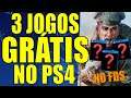 3 JOGOS GRÁTIS NO PS4 E PS5 LIBERADOS AGORA PARA JOGAR !!! NO FDS !!!