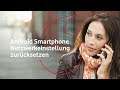 Android Smartphone: Netzwerkeinstellungen zurücksetzen