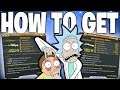 Borderlands 3: How To Get 2 Rick & Morty LEGENDARY WEAPONS Easy - Wick & Warty Loot & Location Guide