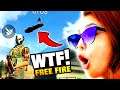 CARROS VOADORES NO FREE FIRE!? - MOMENTOS WTF