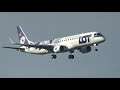Embraer E195LR SP-LNC LOT 1-08-2021 Okęcie Warszawa