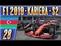 F1 2019 Kariéra | #28 | Stíhací Jízda v Baku - Souboj 5 Jezdců na Rovince! | CZ Let's Play (S2 AZE)