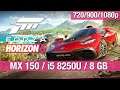 Forza Horizon 5 - MX150 2GB - i5 8250U - 8 GB RAM [720p/900p/1080p]