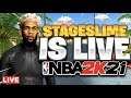 LOGO SLIME? NBA 2K21 BEST GUARD PLAYIN COMP STAGE W/ SELLINDAWG BEST JUMPSHOT + BUILD 17K