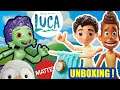 🌊 LUCA Nuevas Figuras Mattel Pack  Luca y Alberto Vespa y Luca Monstruo Marino unboxing / Pachi