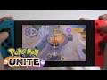 Pokemon Unite Nintendo Switch Gameplay Handheld Walkthrough Tutorial BETA Version