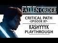 Star Wars Jedi Fallen Order | Critical Path Part 07 Kashyyyk Playthrough