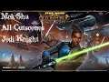 Star Wars The Old Republic: Onslaught | Mek-Sha | All Cutscenes | Jedi Knight
