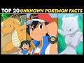 Top 20 Unknown Pokemon Facts | 20 Facts about Pokemon You Probably Don't Know | In Hindi |
