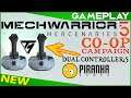 Dual Thrustmaster Controllers & CO-OP With Jimmy D | MechWarrior 5 Mercenaries Gameplay Part 1