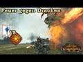 Feuer gegen Drachen - Echsenmenschen vs Hochelfen - Total War: Warhammer 2 deutsch