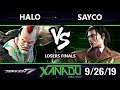 F@X 321 Tekken 7 - Sayco (Dragunov) Vs. Halo (Jack) T7 Losers Finals
