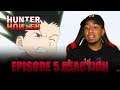 Hisoka Strikes! | Hunter x Hunter Ep 5 Reaction
