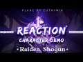 REACTION to Character Demo - "Raiden Shogun: Judgment of Euthymia" | Genshin Impact | + REVIEW