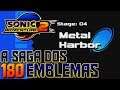 Sonic Adventure 2 - 180 Emblemas Pt.4 - Metal Harbor